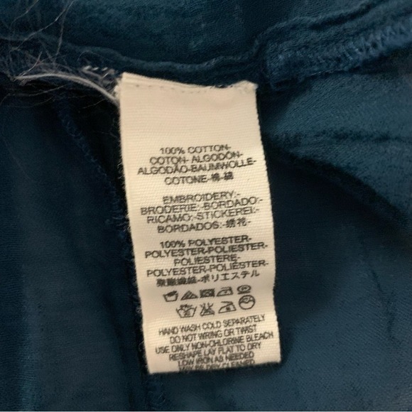 Free People Embroidered Lohri Crop Top, Size S - Picture 5 of 5